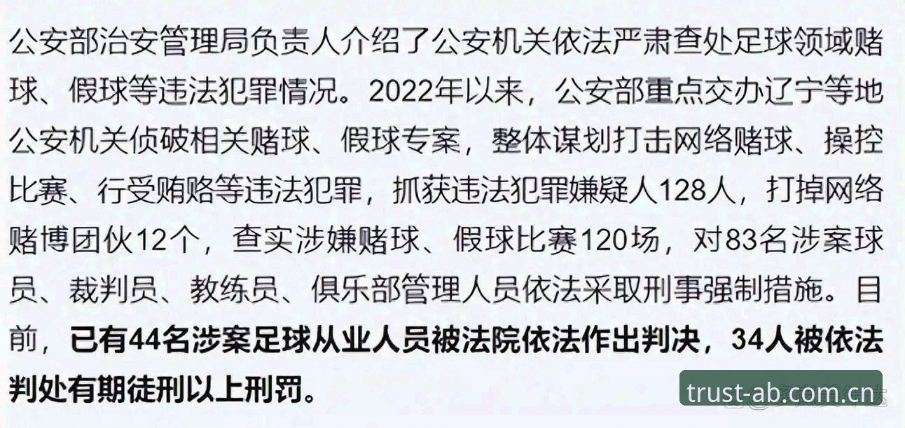 AB娱乐平台解读中国足协第三批禁足名单：行业反腐与未来展望详解